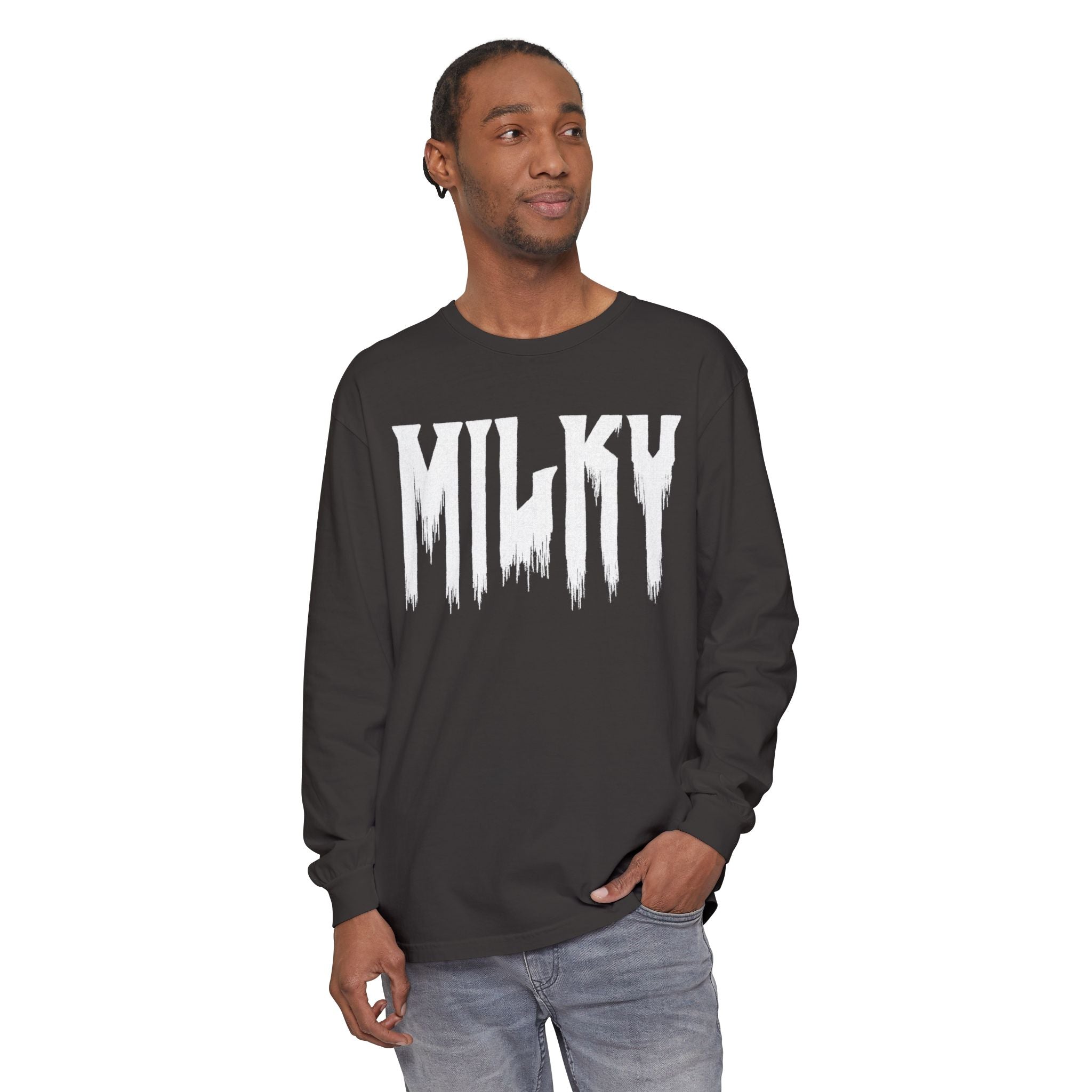 Milky drip - Long Sleeve T