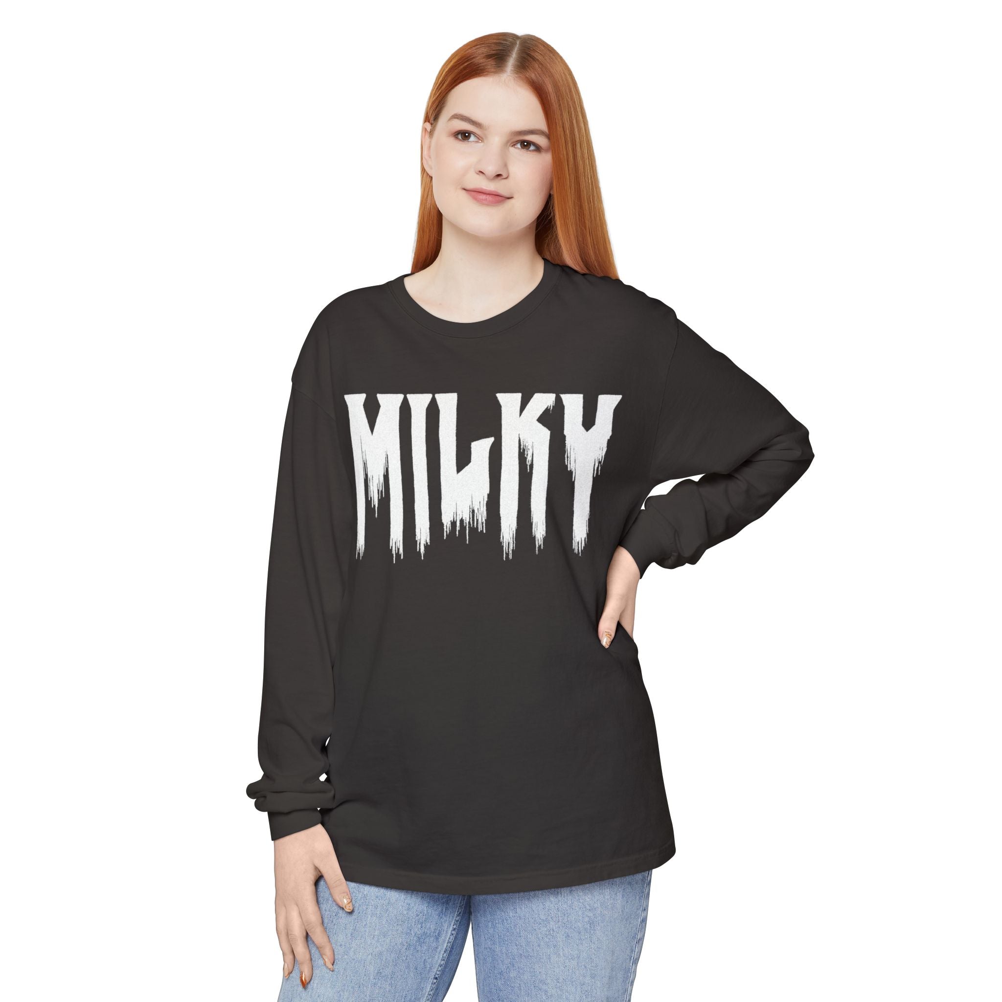 Milky drip - Long Sleeve T