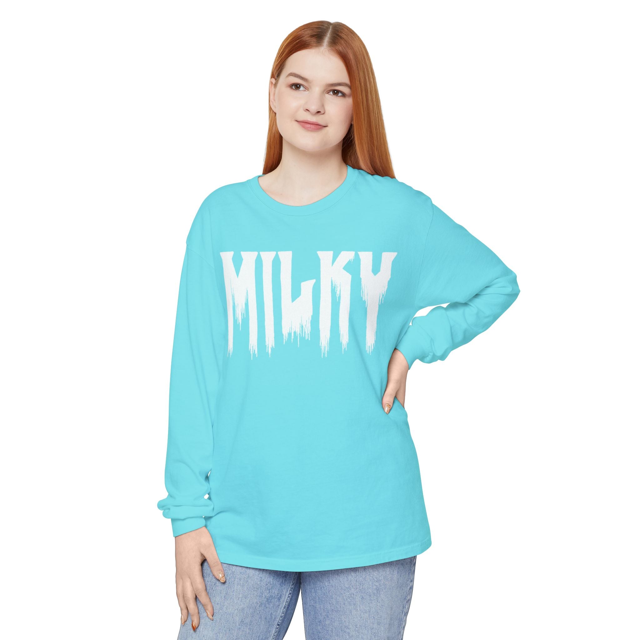 Milky drip - Long Sleeve T