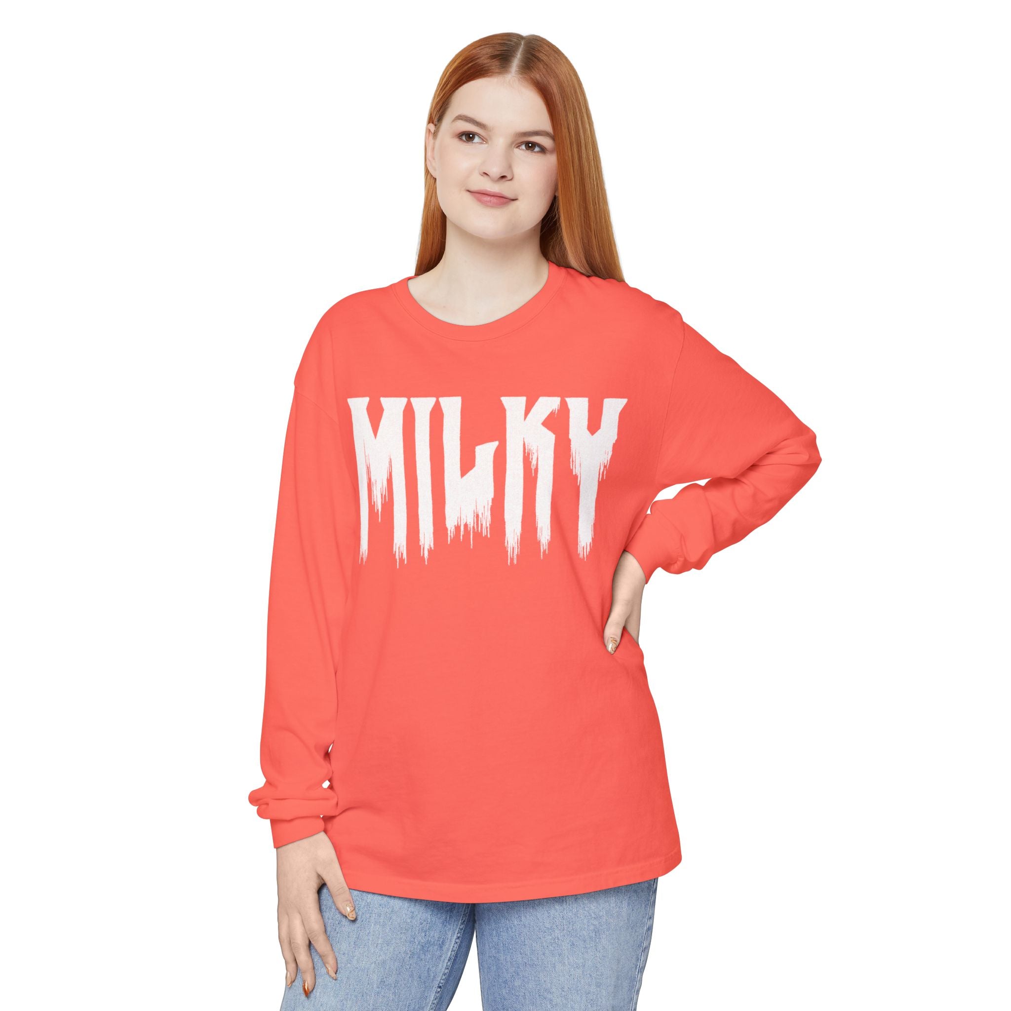 Milky drip - Long Sleeve T