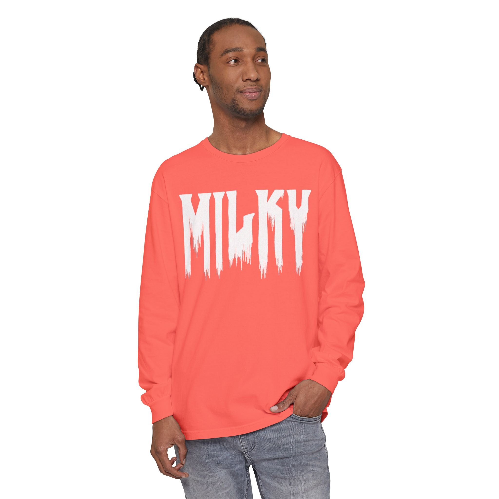 Milky drip - Long Sleeve T