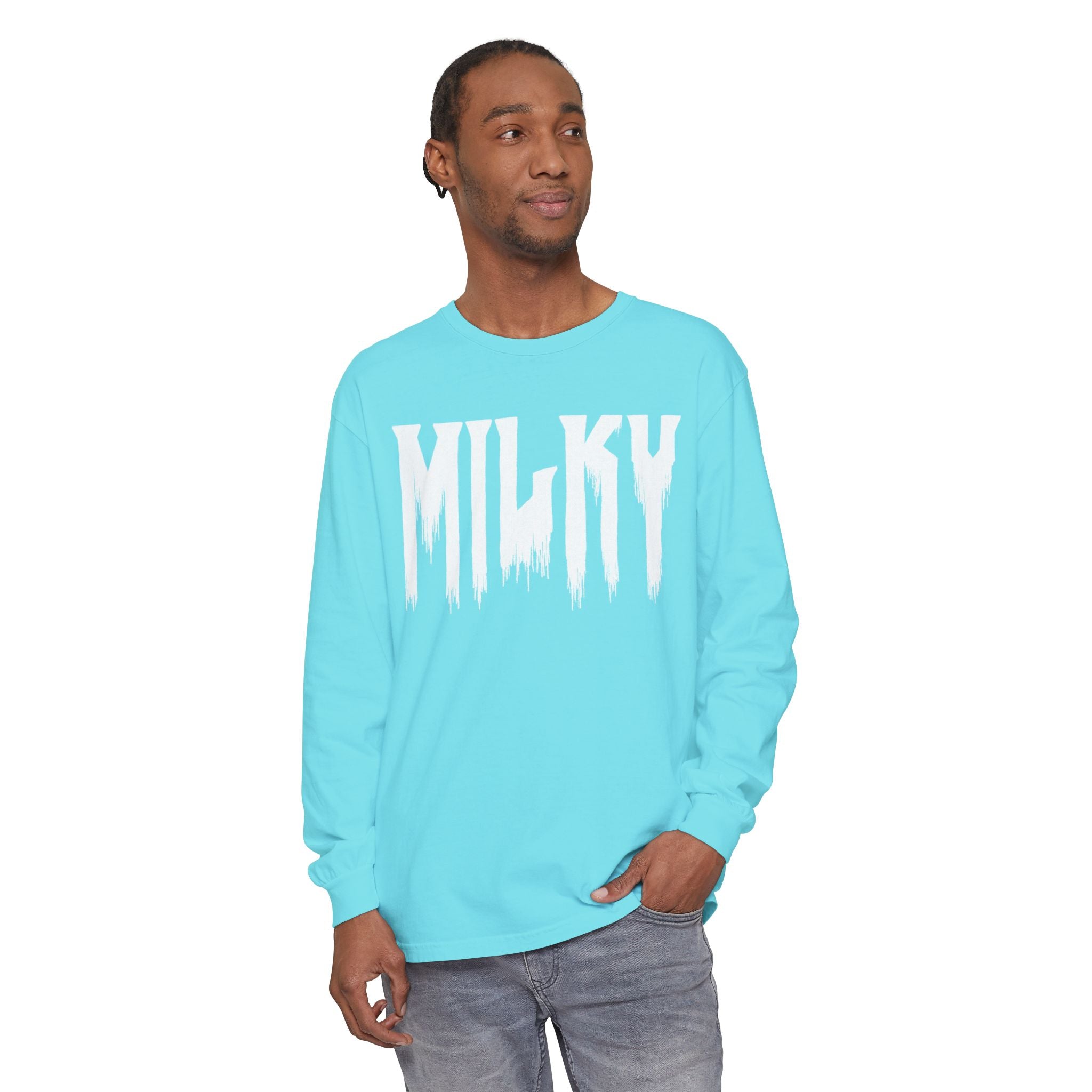 Milky drip - Long Sleeve T